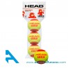 Bolsa Pelotas de Tenis HEAD RED x3