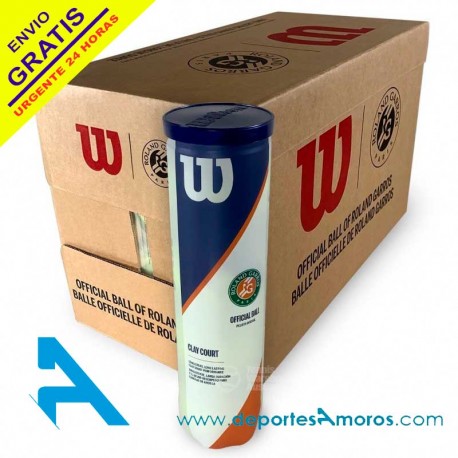 Pelotas de Tenis Wilson ROLAND GARROS CLAY B-4