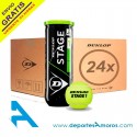 Cajón Pelotas de Tenis Dunlop GREEN B-3