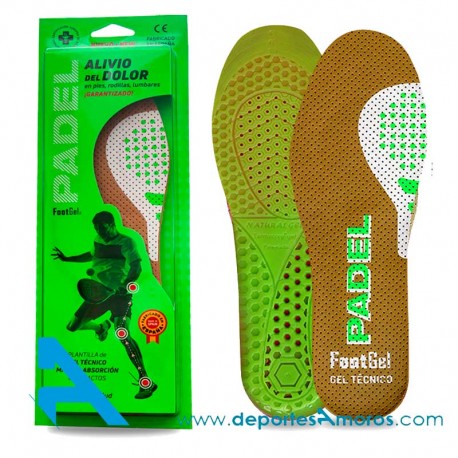 Plantillas de Padel FOOTGEL