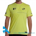 Camiseta Bull Padel LOGRO Amarilla
