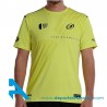 Camiseta Bull Padel LOGRO Amarilla