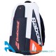 Raquetero Babolat PURE STRIKE x12 Blanco-Naranja