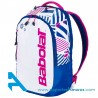Mochila Babolat Backpack KIDS Blanco-Fuxia