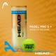 Pelotas de Padel Head PADEL PRO S+