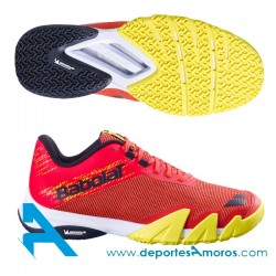 Zapatillas Babolat JET VIVA PADEL Rojo