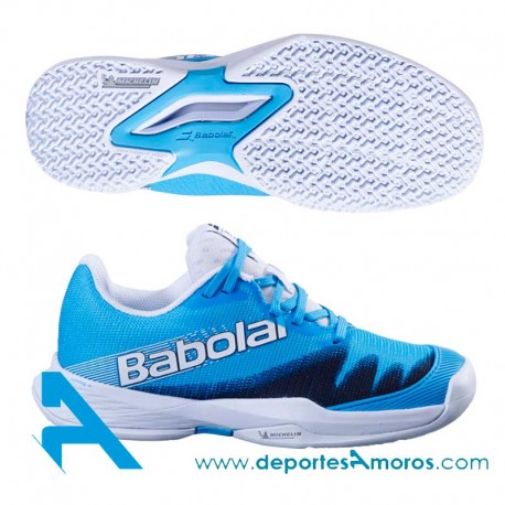 Zapatillas Babolat JET PREMURA 2 JR Celeste