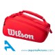 Raquetero Wilson SUPER TOUR x15 Red