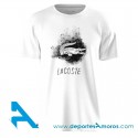 Camiseta Lacoste LOGO Manga Corta Blanca