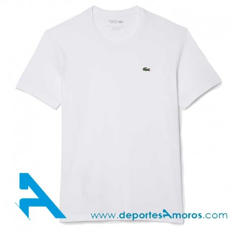 Camiseta Lacoste BASIC Manga Corta Blanca