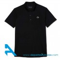 Polo Lacoste BASIC Manga Corta Negro