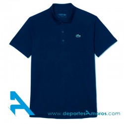 Polo Lacoste BASIC Manga Corta Marino