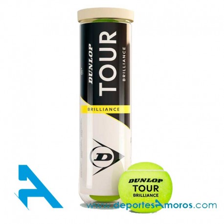 Pelotas de Tenis Dunlop TOUR BRILLIANCE B-4