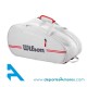 Paletero Wilson TEAM PADEL Blanco