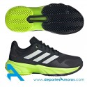 Zapatillas Adidas COURTJAM CONTROL 3 CLAY Negro-Amarillo