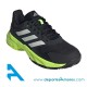 Zapatillas Adidas COURTJAM CONTROL 3 CLAY Negro-Amarillo