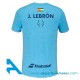 Camiseta Babolat CREW NECK TEE LEBRÓN Celeste