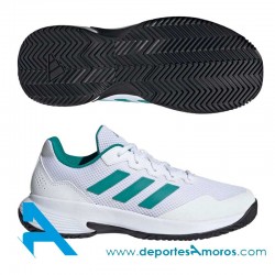 Zapatillas Adidas GAMECOURT 2 Blanco-Verde