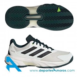 Zapatillas Adidas COURTJAM CONTROL 3 CLAY Blanco-Verde
