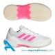Zapatillas Adidas GAMECOURT 2 W Blanco-Rosa