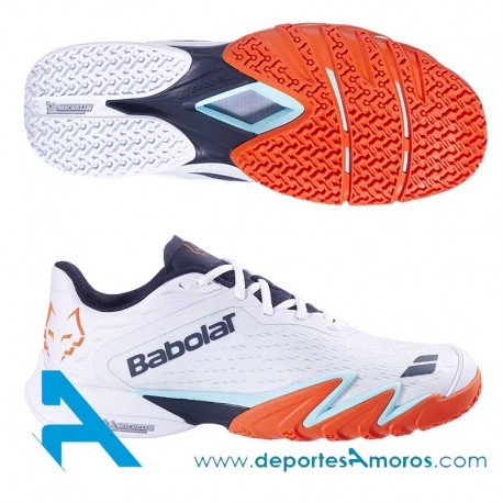 Zapatillas Babolat JET PREMURA 3 LEBRÓN Blanca