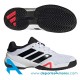 Zapatillas Adidas BARRICADE K Blanco-Negro