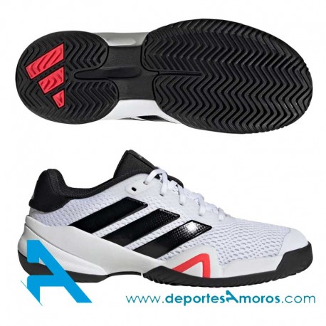 Zapatillas Adidas BARRICADE K Blanco-Negro