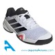 Zapatillas Adidas BARRICADE K Blanco-Negro