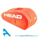 Raquetero Head TOUR RAQUET BAG L Naranja