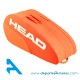 Raquetero Head TOUR RAQUET BAG L Naranja