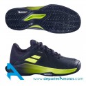 Zapatillas Babolat PROPULSE CLAY JUNIOR 3 Negro-Amarillo