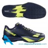 Zapatillas Babolat JET MATCH 4 Clay Negro-Amarillo