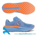 Zapatillas Lacoste NEO RUN Azul-Naranja