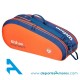 Raquetero Wilson TEAM ROLAND GARROS X6