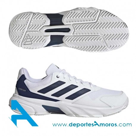 Zapatillas Adidas COURTJAM CONTROL 3 Blanco-Marino