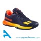 Zapatillas Babolat JET MATCH CLAY JR Negro-Amarillo