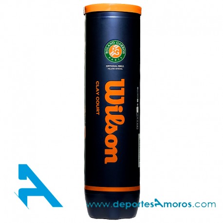 Pelotas de Tenis Wilson ROLAND GARROS CLAY B-4