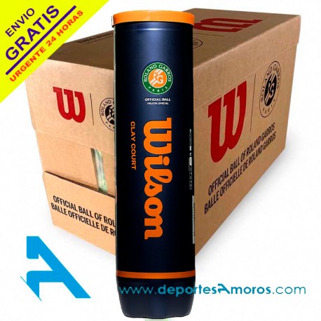 Pelotas de Tenis Wilson ROLAND GARROS CLAY B-4