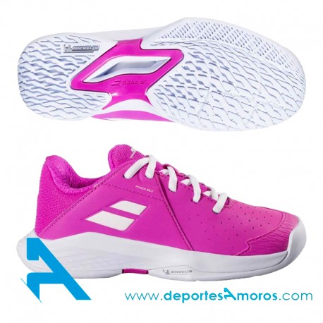 Zapatillas Babolat PROPULSE ALL COURT JUNIOR 3 Fuxia